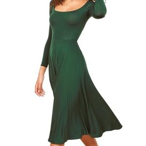 Reformation Lou Midi Dress, Small